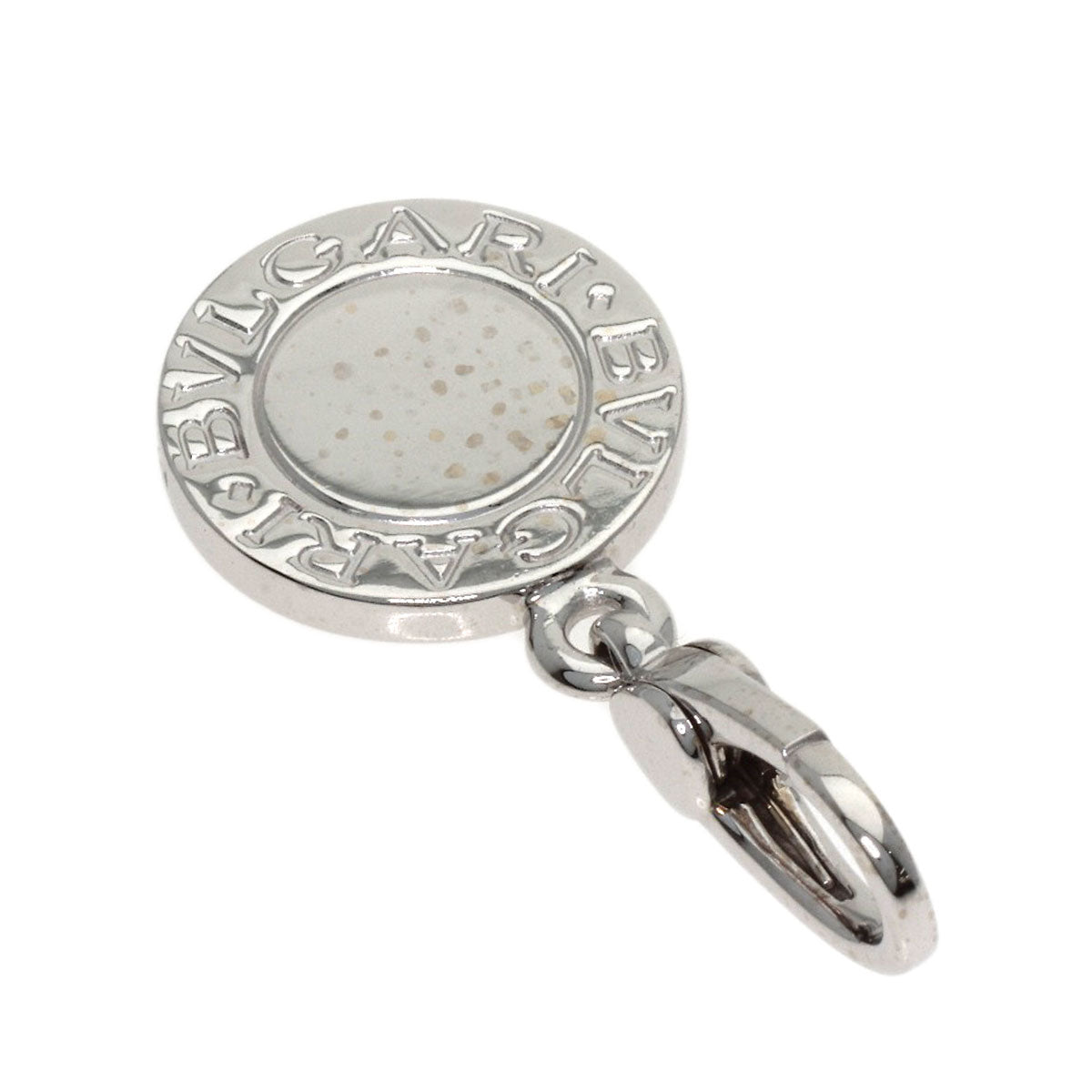 BVLGARI BVLGARI BVLGARI Onyx Pendant top K18 White Gold Ladies [Used]