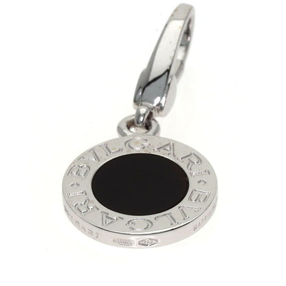 BVLGARI BVLGARI BVLGARI Onyx Pendant top K18 White Gold Ladies [Used]