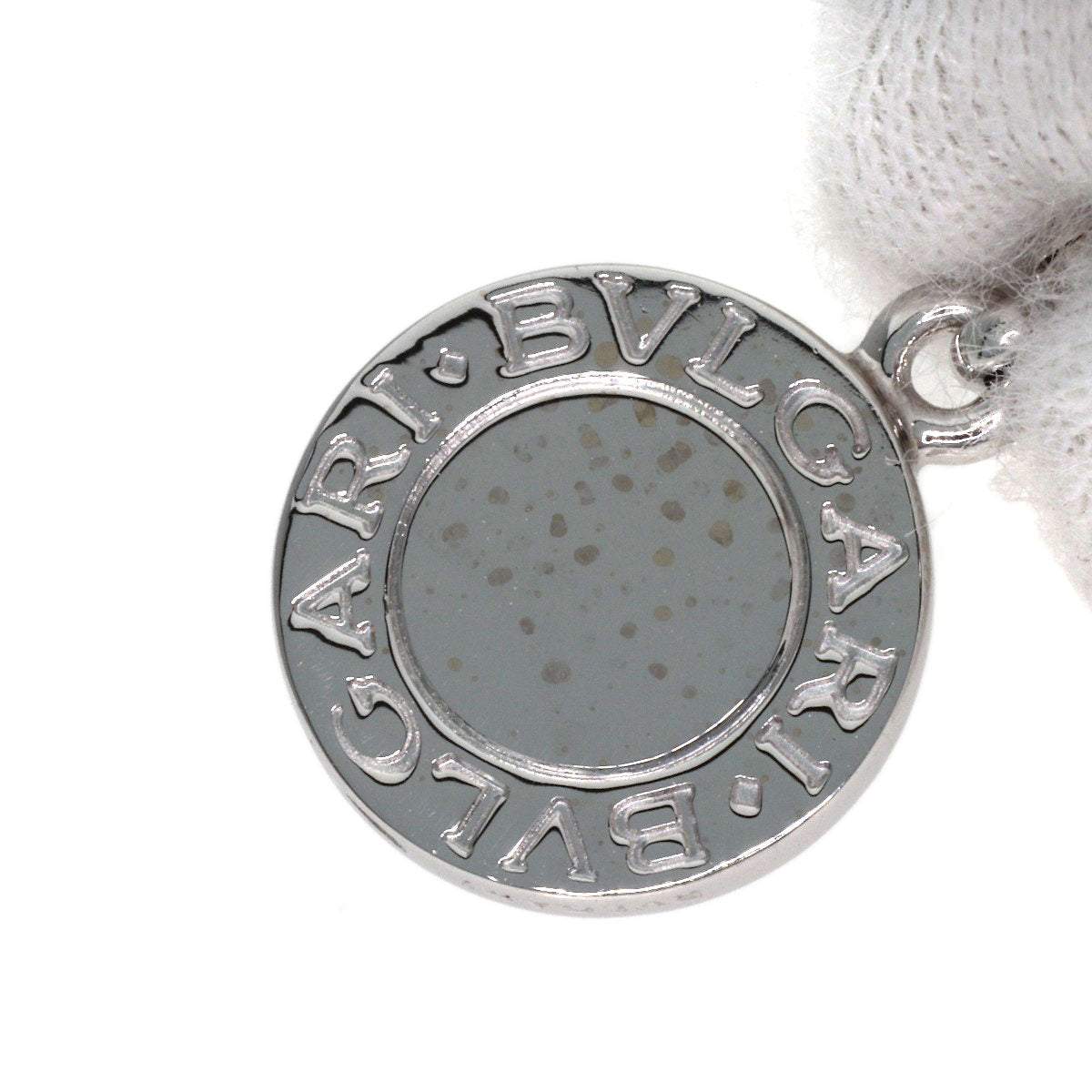 BVLGARI BVLGARI BVLGARI Onyx Pendant top K18 White Gold Ladies [Used]