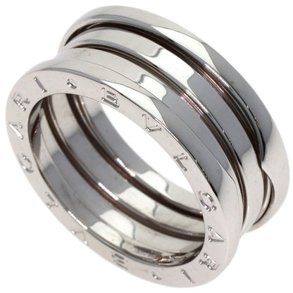 BVLGARI B.zero1 3 Bands #56 Ring K18 White Gold Ladies [Used]