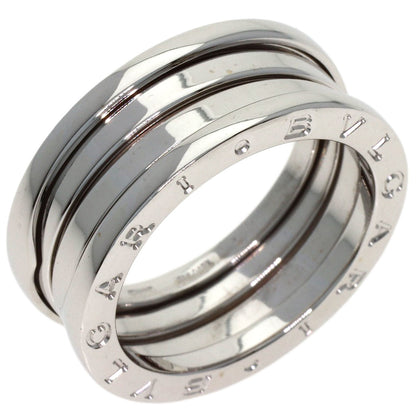 BVLGARI B.zero1 3 Bands #56 Ring K18 White Gold Ladies [Used]