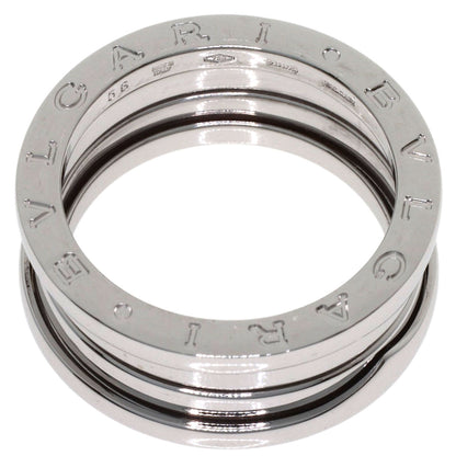BVLGARI B.zero1 3 Bands #56 Ring K18 White Gold Ladies [Used]