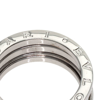 BVLGARI B.zero1 3 Bands #56 Ring K18 White Gold Ladies [Used]