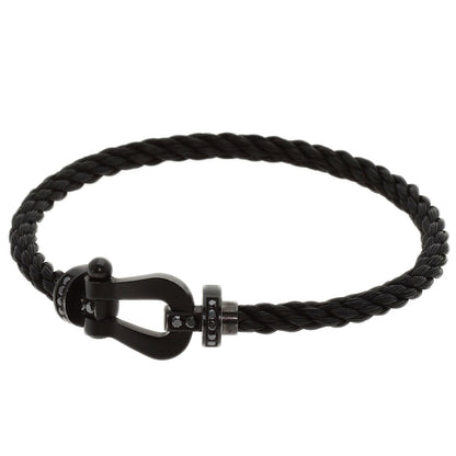 FRED Force 10 LM Black Diamond #18 Bracelet Titanium Stainless SteelLadies [Used]