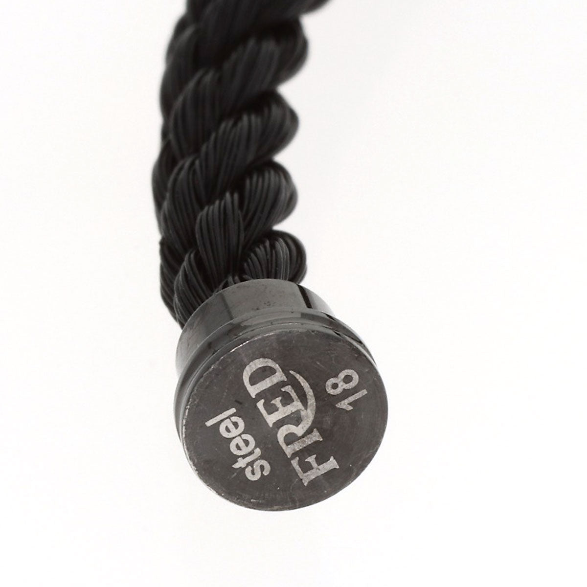 FRED Force 10 LM Black Diamond #18 Bracelet Titanium Stainless SteelLadies [Used]