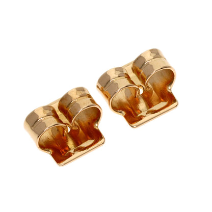 GUCCI GG Running Chain earring K18 Pink Gold Ladies [Used]
