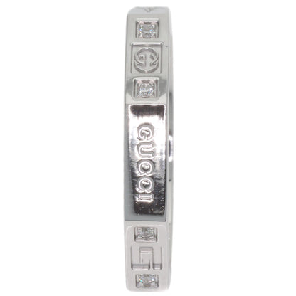 GUCCI Octagonal Diamond #22 Ring K18 White Gold Ladies [Used]