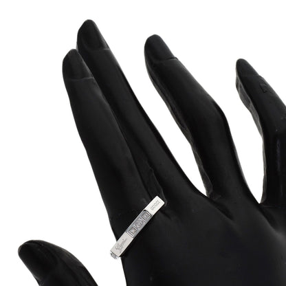 GUCCI Octagonal Diamond #22 Ring K18 White Gold Ladies [Used]