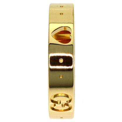 GUCCI Icon Amour #9 Ring K18 Yellow Gold Ladies [Used]