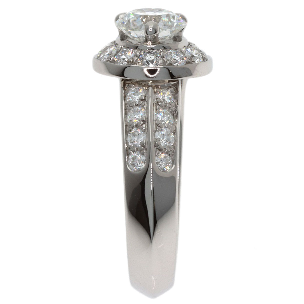 Van Cleef & Arpels Couture Diamond #48 Ring Platinum PT950 Ladies [Used]