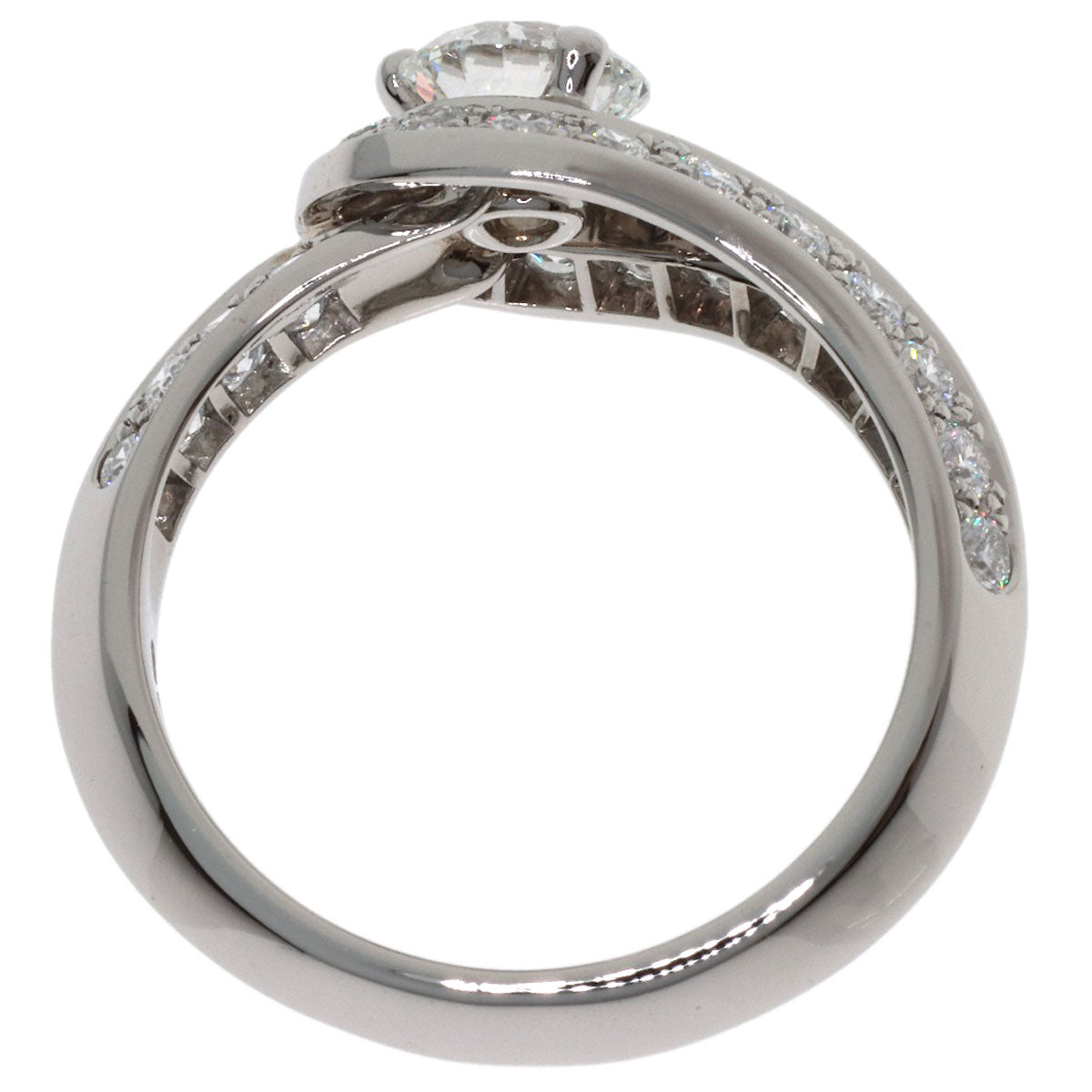 Van Cleef & Arpels Couture Diamond #48 Ring Platinum PT950 Ladies [Used]
