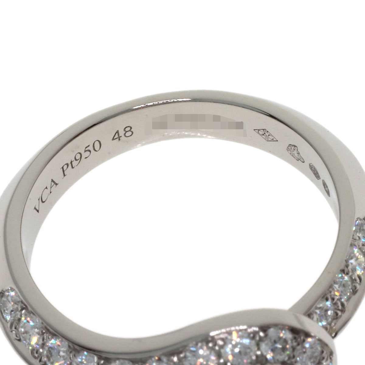 Van Cleef & Arpels Couture Diamond #48 Ring Platinum PT950 Ladies [Used]
