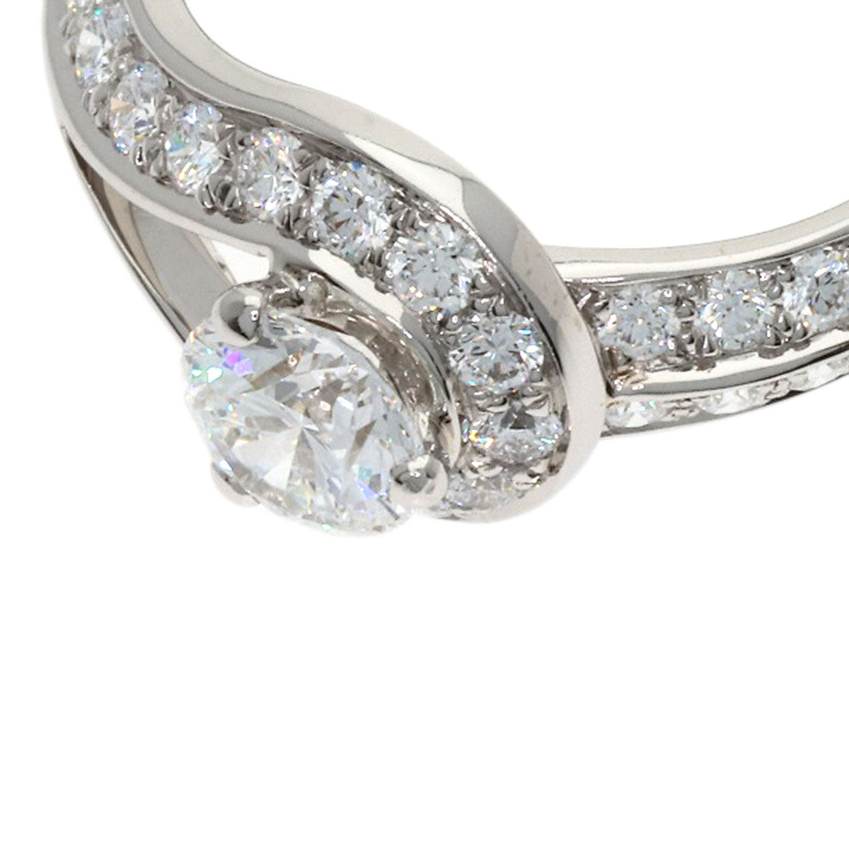 Van Cleef & Arpels Couture Diamond #48 Ring Platinum PT950 Ladies [Used]
