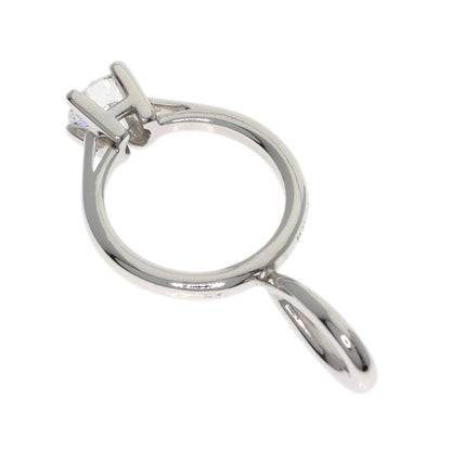 HARRY WINSTON HW Ring Diamond Pendant top Platinum PT950 Ladies [Used]