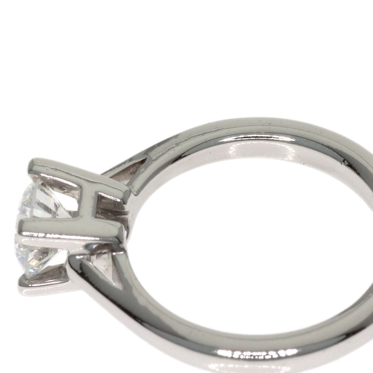 HARRY WINSTON HW Ring Diamond Pendant top Platinum PT950 Ladies [Used]