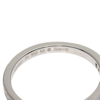 CARTIER Solitaire Diamond F-VVS2-VG #50 Ring Platinum PT950 Ladies [Used]