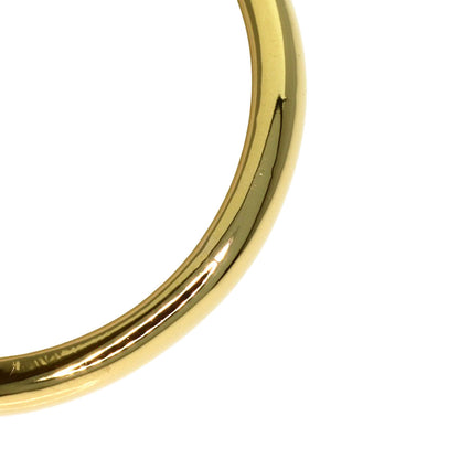 TIFFANY&Co. Open Heart 2P Diamond Ring K18 Yellow Gold Ladies [Used]