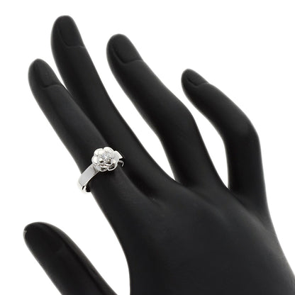 CHANEL Camellia Diamond #47 Ring K18 White Gold Ladies [Used]