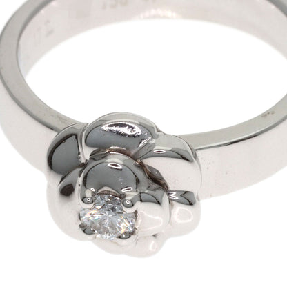 CHANEL Camellia Diamond #47 Ring K18 White Gold Ladies [Used]