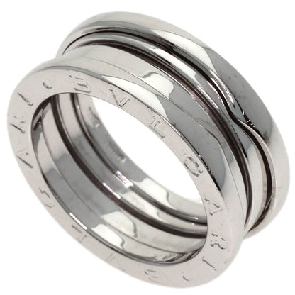 BVLGARI B.zero1 2 band #52 Ring K18 White Gold Ladies [Used]