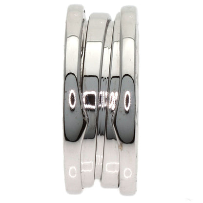 BVLGARI B.zero1 2 band #52 Ring K18 White Gold Ladies [Used]