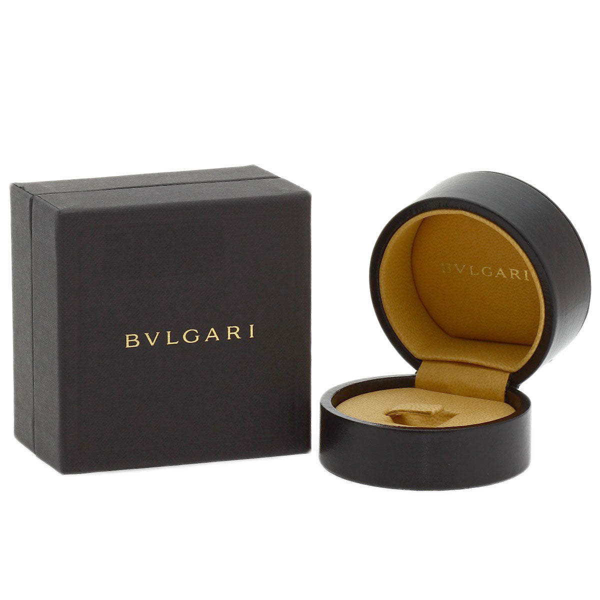 BVLGARI B.zero1 2 band #52 Ring K18 White Gold Ladies [Used]
