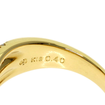 TASAKI Sapphire Diamond Ring K18 Yellow Gold Ladies [Used]