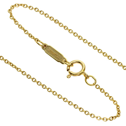 TIFFANY&Co. Shell Diamond Necklace K18 Yellow Gold Ladies [Used]