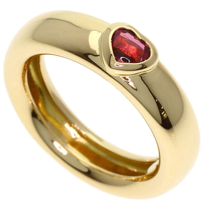 TIFFANY&Co. Friendship Pink Tourmaline Ring K18 Yellow Gold Ladies [Used]