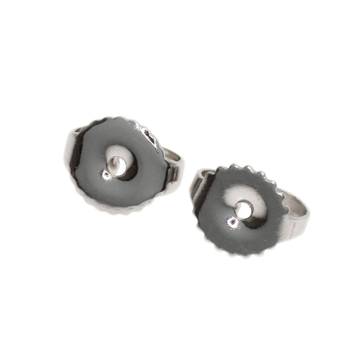 TIFFANY&Co. Open Heart Diamond earring Platinum PT950 Ladies [Used]