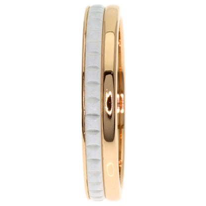 Boucheron Quatre White Half #57 Ring K18 Pink Gold Ladies [Used]