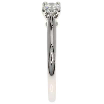 CARTIER Solitaire Diamond E-VVS2-EX #49 Ring Platinum PT950 Ladies [Used]