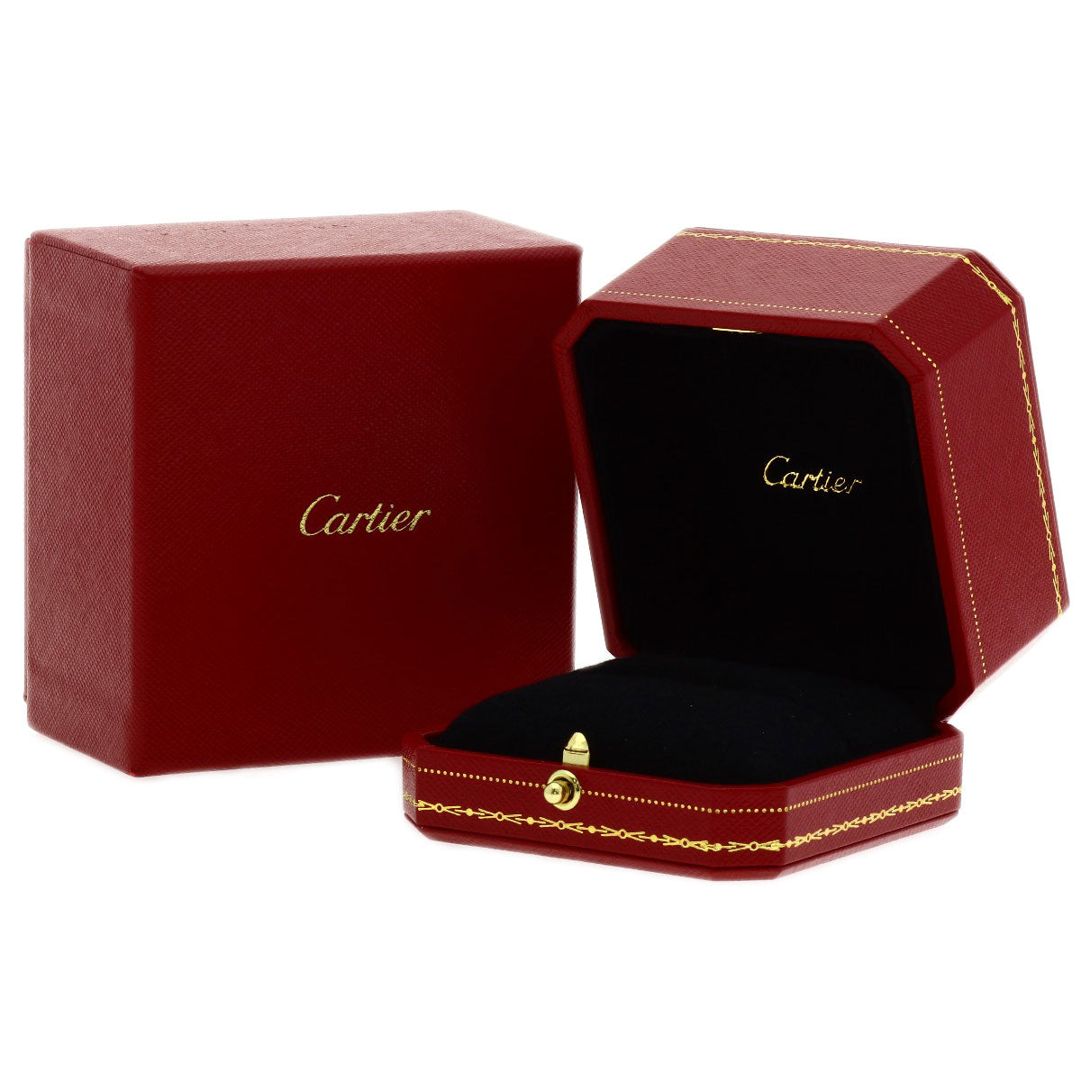 CARTIER Solitaire Diamond E-VVS2-EX #49 Ring Platinum PT950 Ladies [Used]