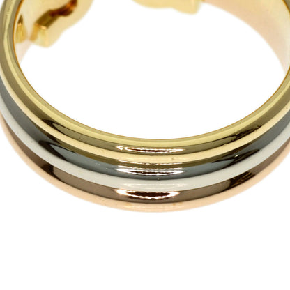 CARTIER 2C SM Diamond #48 Ring K18 Yellow Gold K18 White GoldLadies [Used]