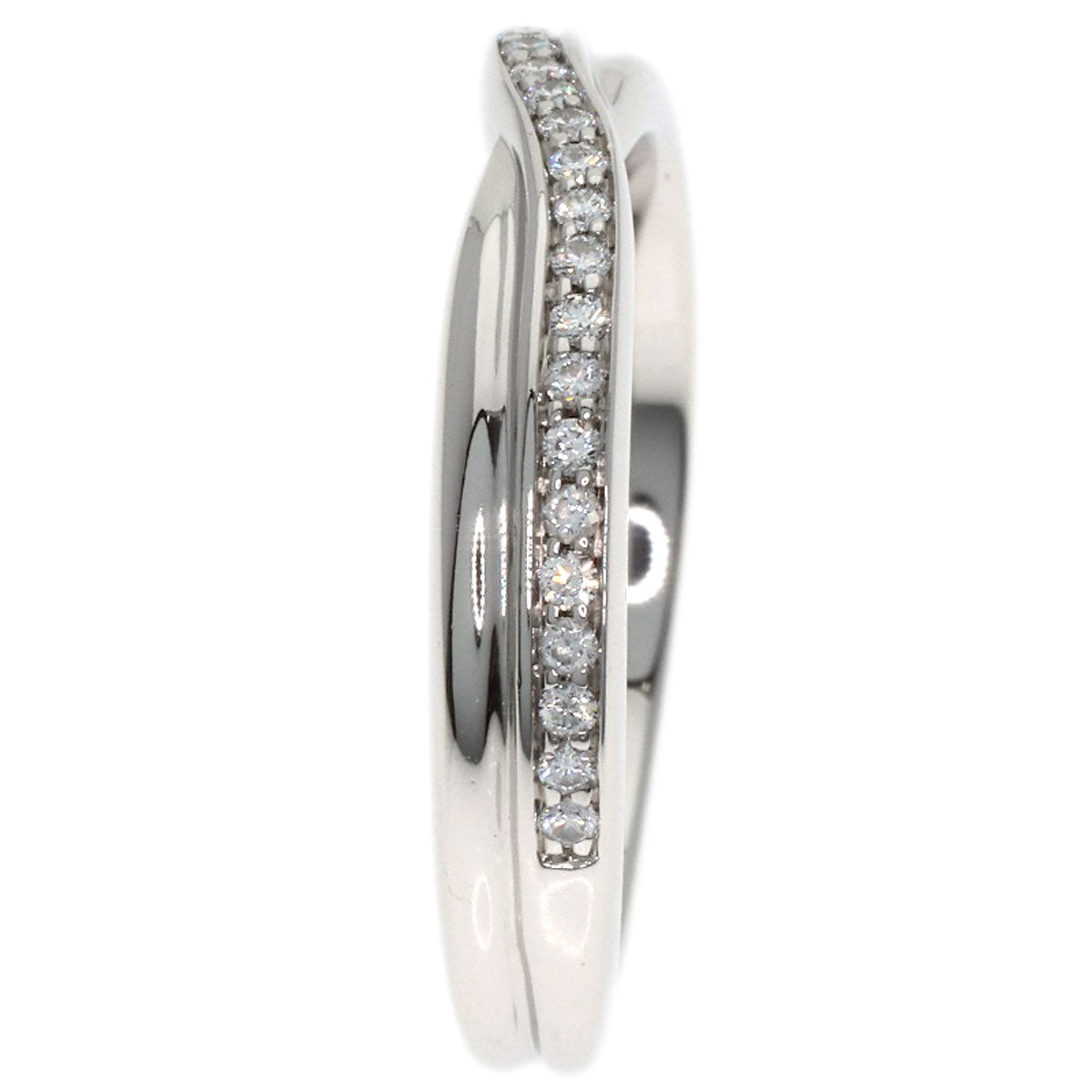 HARRY WINSTON Trist One Row Diamond Ring Platinum PT950 Ladies [Used]