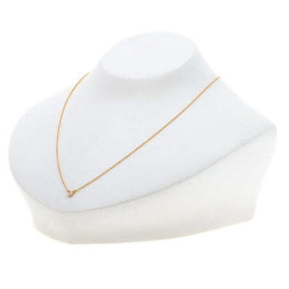 TIFFANY&Co. By The Yard Diamond Necklace K18 Pink Gold Ladies [Used]