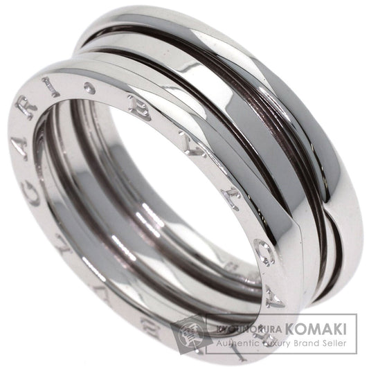 BVLGARI B.zero1 3 Bands #65 Ring K18 White Gold Ladies [Used]