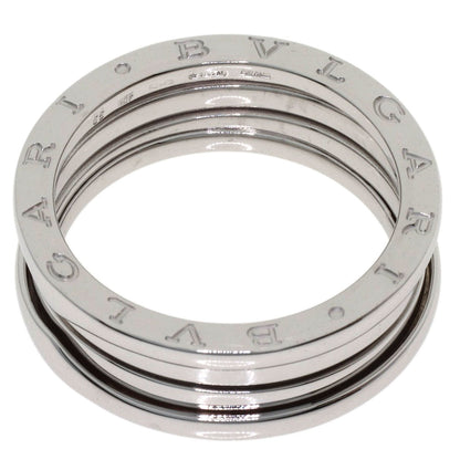 BVLGARI B.zero1 3 Bands #65 Ring K18 White Gold Ladies [Used]
