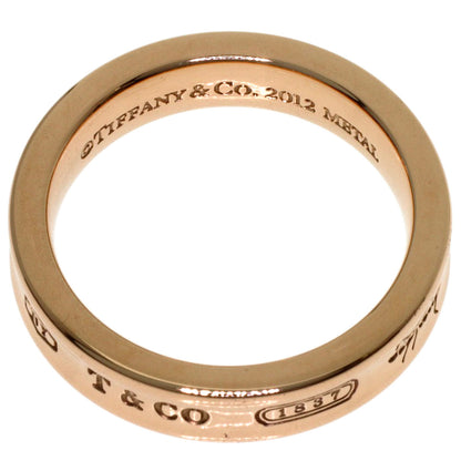 TIFFANY&Co. 1837 Narrow Metal Ring rubet metal Ladies [Used]