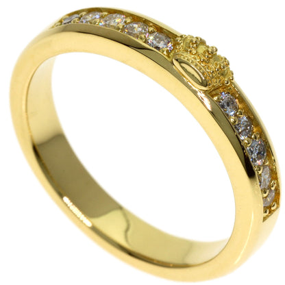 Justin Davis Diamond Ring K18 Yellow Gold Ladies [Used]
