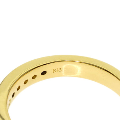 Justin Davis Diamond Ring K18 Yellow Gold Ladies [Used]