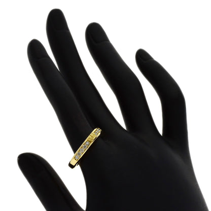 Justin Davis Diamond Ring K18 Yellow Gold Ladies [Used]