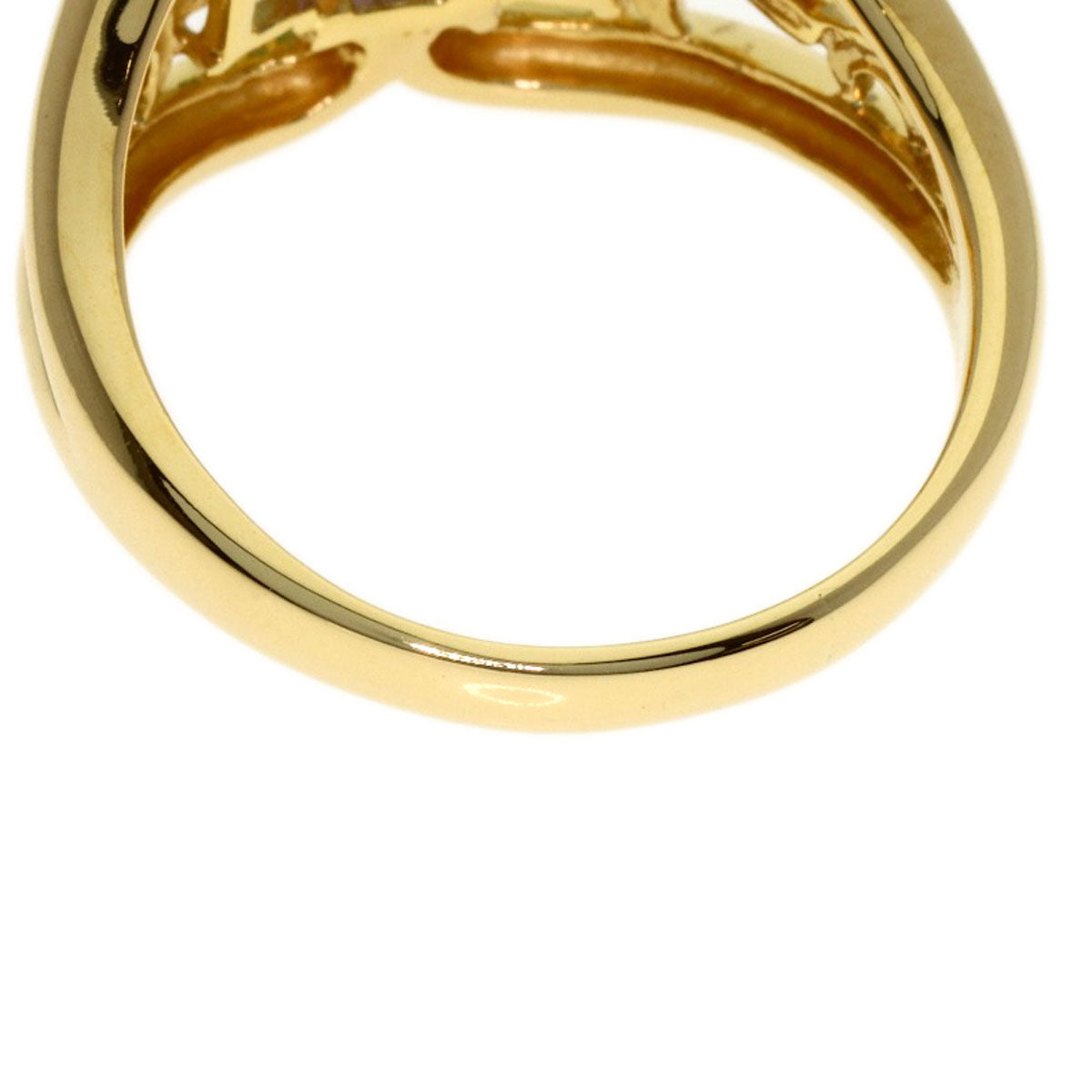TASAKI Multi stone Ring K18 Yellow Gold Ladies [Used]