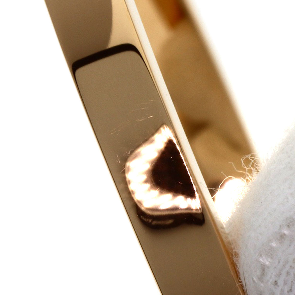 TIFFANY&Co. T Square Diamond Bracelet K18 Pink Gold Ladies [Used]
