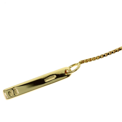 GUCCI lariat Necklace K18 Yellow Gold Ladies [Used]