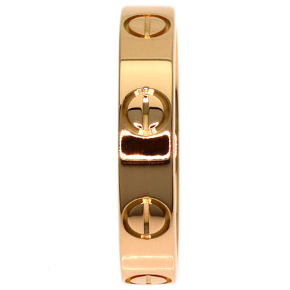 CARTIER Mini love ring #46 Ring K18 Pink Gold Ladies [Used]