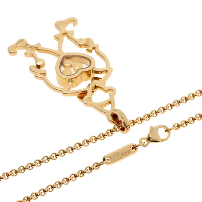 Chopard Pierrot Diamond Necklace K18 Pink Gold Ladies [Used]