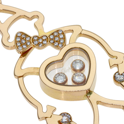 Chopard Pierrot Diamond Necklace K18 Pink Gold Ladies [Used]