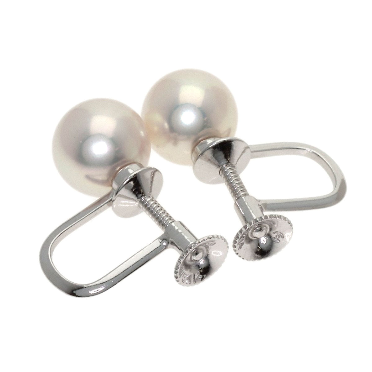 TASAKI Pearl Pearl Earring K14 White Gold Ladies [Used]