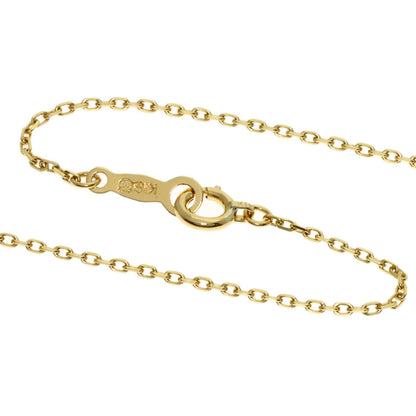 MIKIMOTO Pearl Pearl Diamond Necklace K18 Yellow Gold Ladies [Used]